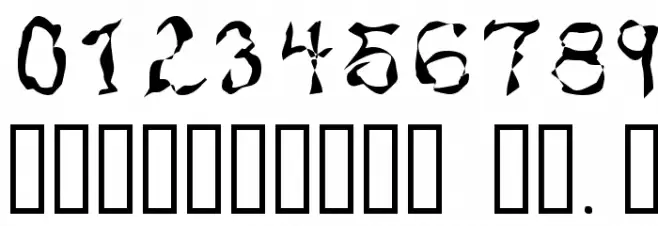 MANIC Font OTHER CHARS