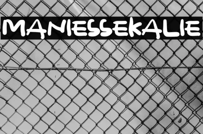 MANIESSEKALIE Example 1