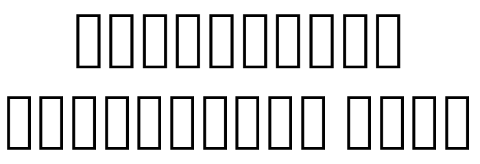 MANIESSEKALIE Font OTHER CHARS