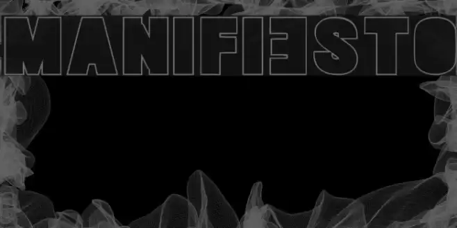 MANIFIESTO Font examples