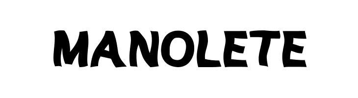 MANOLETE Font
