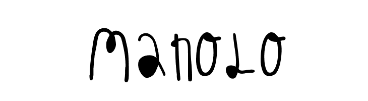 MANOLO  Free Fonts Download
