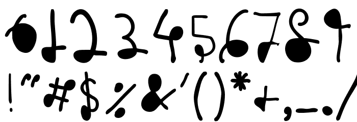 MANOLO Font OTHER CHARS