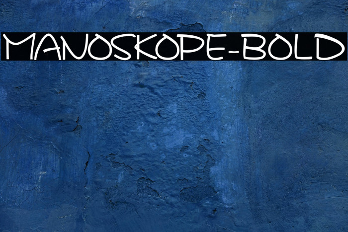 MANOSKOPE-Bold Example 1