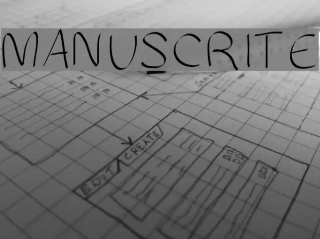 MANUSCRITE Example 1