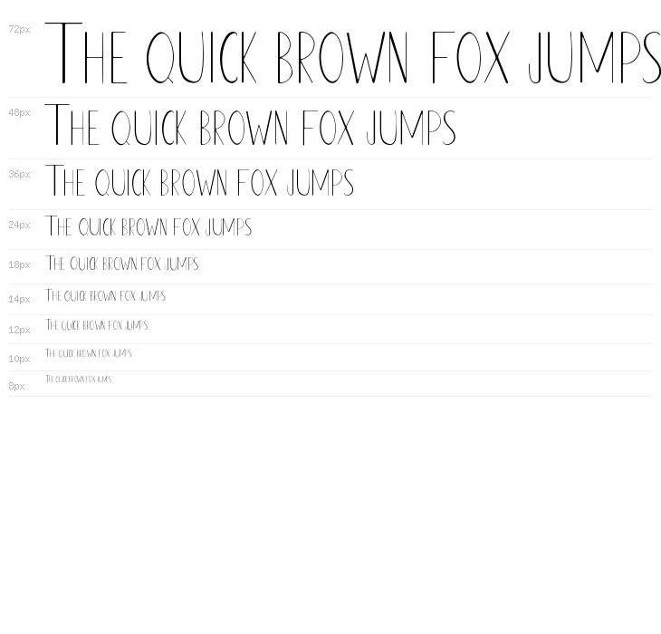 MARCONDENSED Waterfall