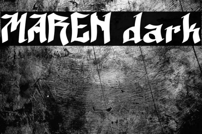 MAREN dark Example 3