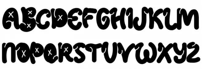 MARGIE Font Litere mari