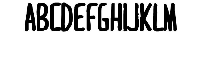 MARI&DAVID BOLD Font LOWERCASE