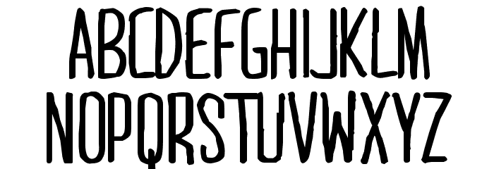 MARI&DAVIDRegular Font LOWERCASE