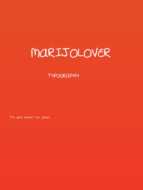 MARIJOLOVER Poster