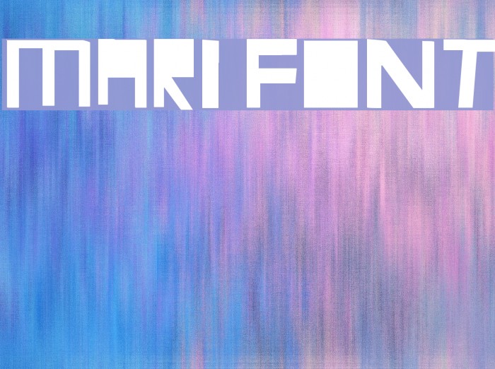 MARI Font examples