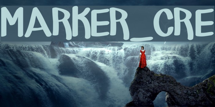 MARKER_CRE Font examples