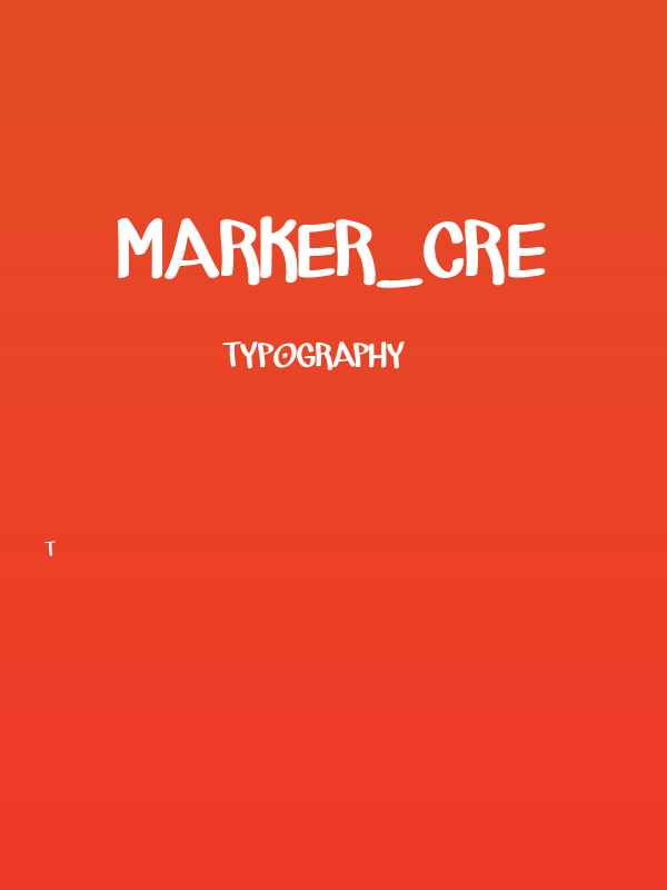 MARKER_CRE Poster