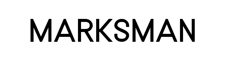 MARKSMAN Font