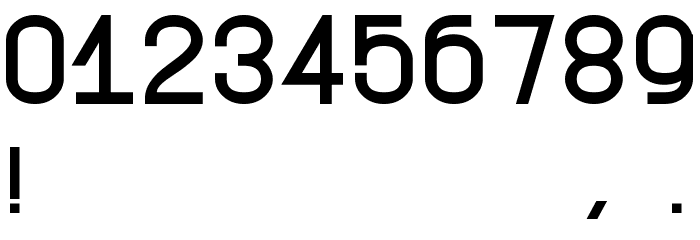 MARKSMAN Font OTHER CHARS