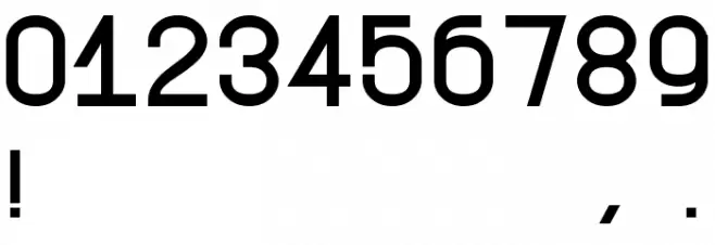 MARKSMAN フォント その他の文字
