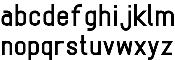 MARKSMAN Font LOWERCASE