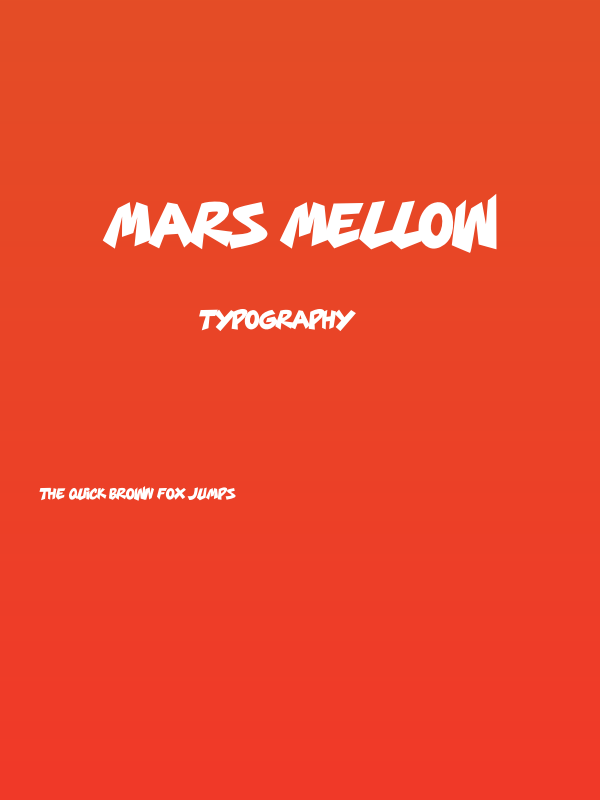 MARS MELLOW Poster