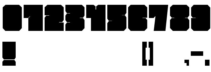 MARS-Weltfremd Font OTHER CHARS