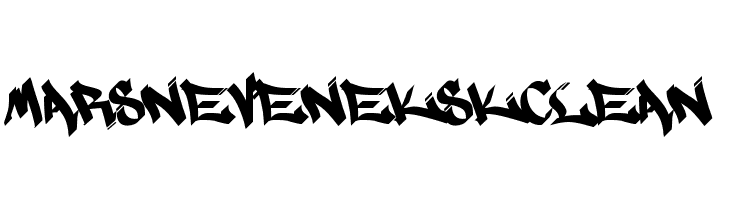 MARSNEVENEKSK Clean  Fuentes Gratis Descargar