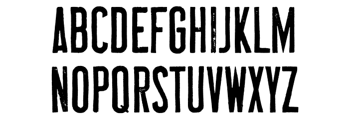 MARSON Free Font LOWERCASE
