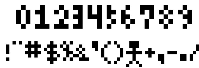 MARUCHIBI Font OTHER CHARS