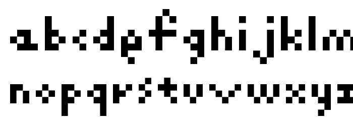 MARUCHIBI Font LOWERCASE