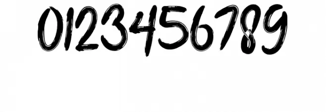 MASKER BRUSH Font OTHER CHARS