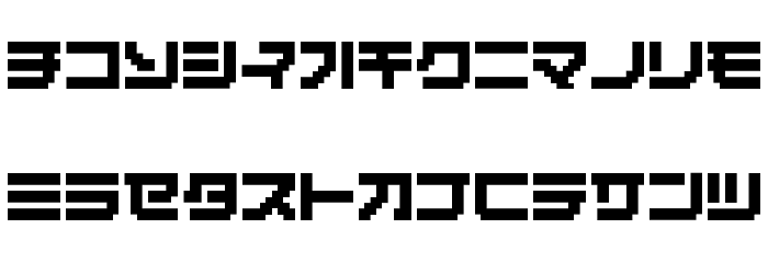 MASSIVE 10 K Font Litere mici