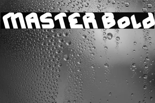 MASTER Bold Example 3