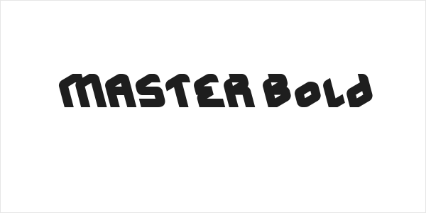 MASTER Bold Logo
