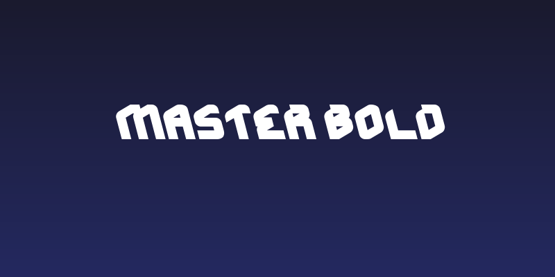 MASTER Bold Social Header