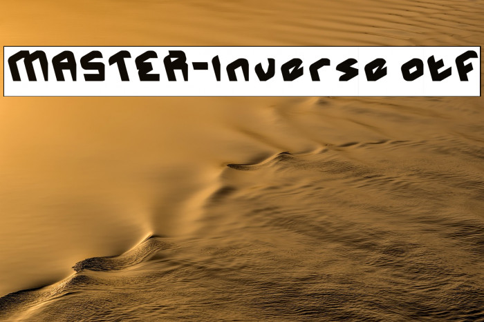MASTER-Inverse.otf Example 2