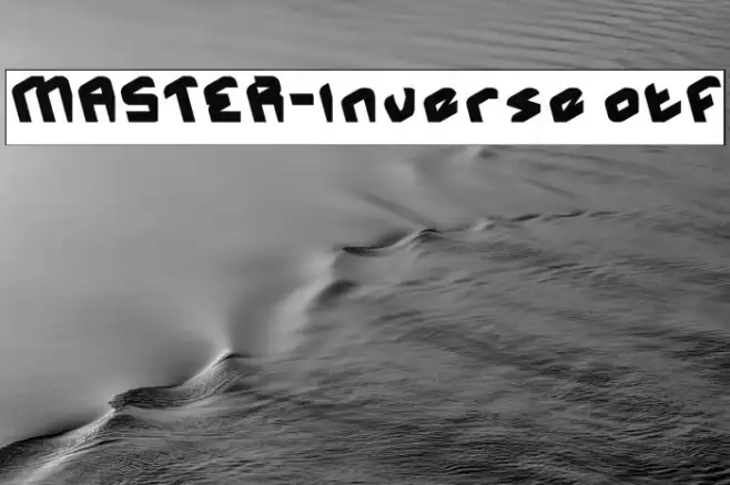 MASTER-Inverse.otf Example 2
