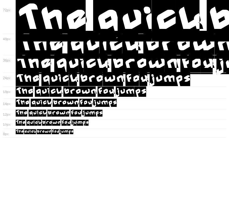 MASTER-Inverse.otf Waterfall