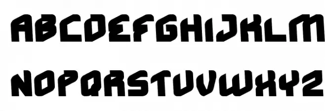 MASTER-Normal 字体 大写