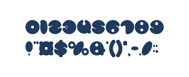 MASTER PANDA Bold Other Characters