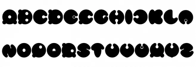 MASTER PANDA Bold Schriftart Groß