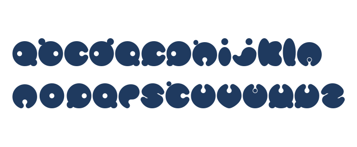 MASTER PANDA Bold Lowercase