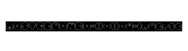 MASTER PANDA-Hollow-Inverse  免费字体下载