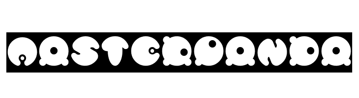 MASTER PANDA  font caratteri gratis