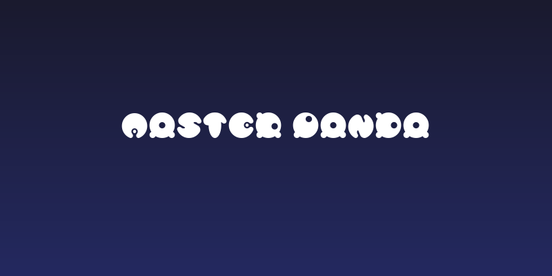 MASTER PANDA Social Header