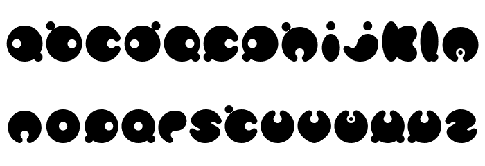 MASTER PANDA Font LOWERCASE