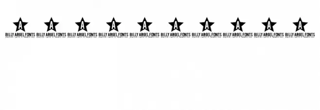 MASTERPLAN Billy Argel fonts All Rights Reserved personal use only Polices AUTRES CHARS