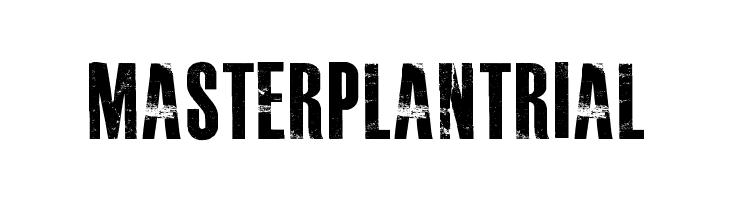 MASTERPLAN TRIAL  Frei Schriftart Herunterladen