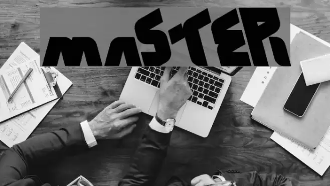 MASTER Font examples