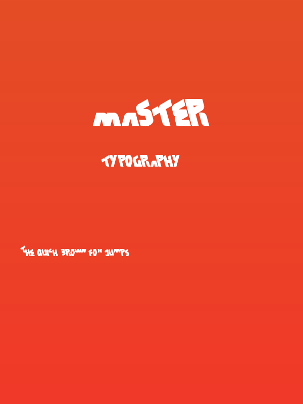 MASTER Poster