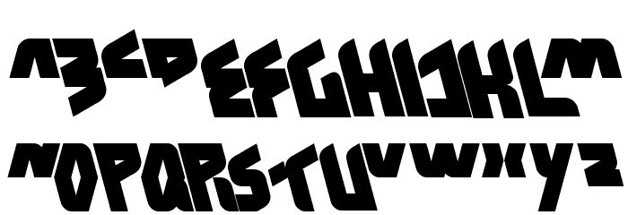 MASTER Font LOWERCASE