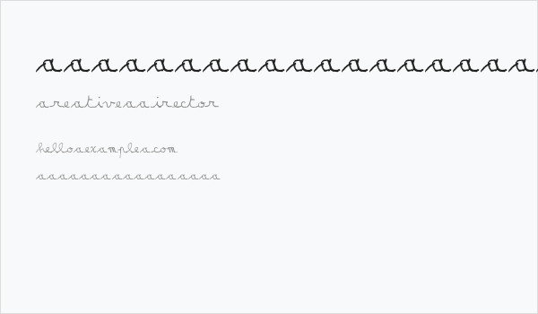 MATILDAS GRADE SCHOOL HAND_DEMO_script Business Card